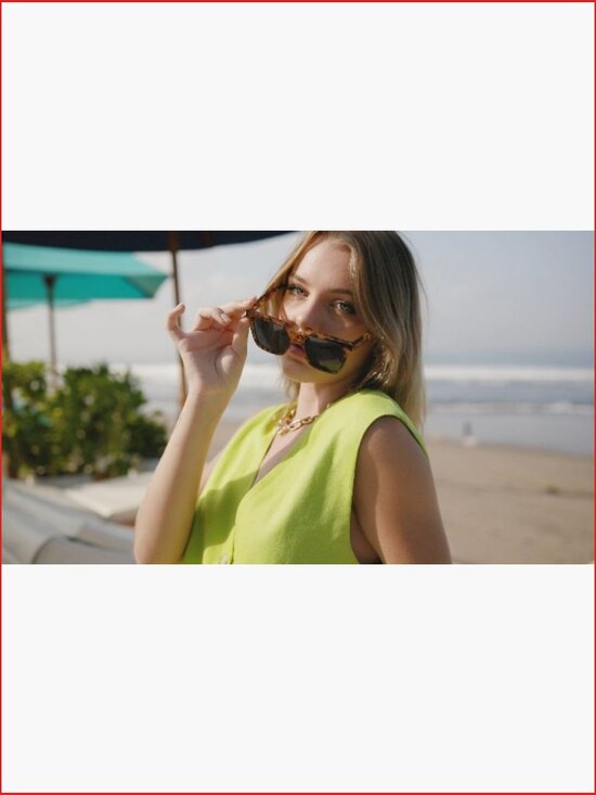 Large Square Polarized Sunglasses UV400 Retro Vintage Sunglasses for Women Men main image 4